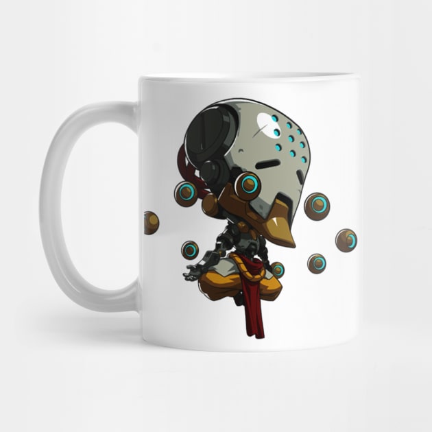 Zenyatta Cute Spray - Overwatch by Bystanders